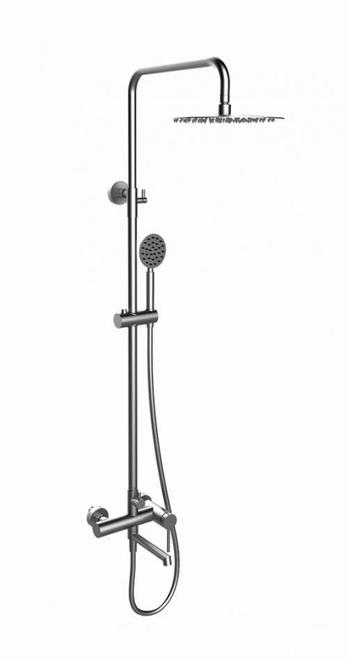 463562-G Душевая система (нерж, ГРАФИТ) ViEiR (4/1шт)
