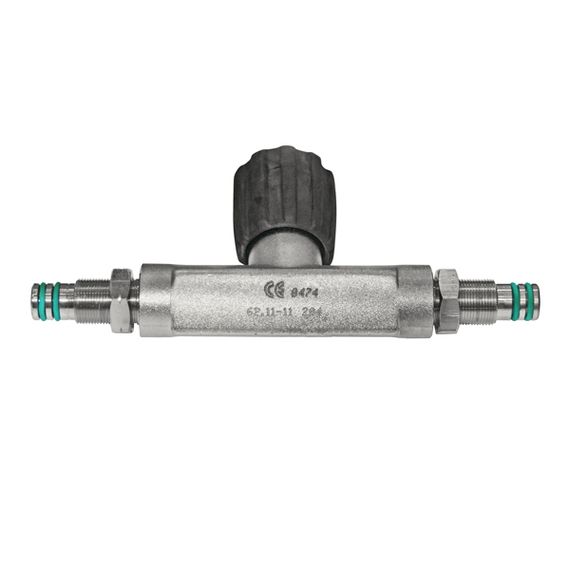 Манифолд BTS 204 мм (12-15-20 л) с изолятором радиальный 300 bar O2 очищенный