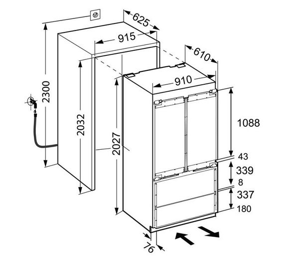 Холодильник Liebherr ECBN 6256