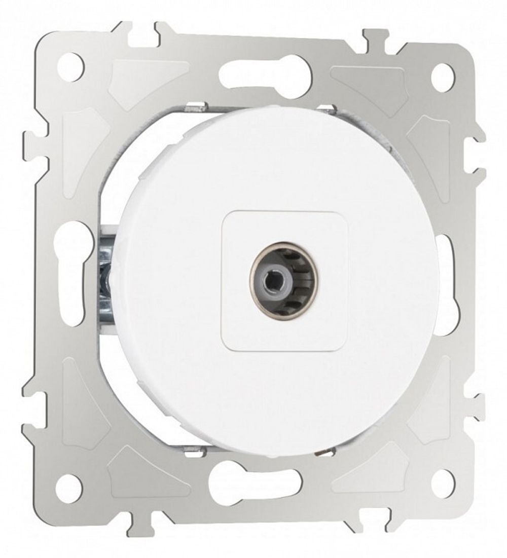 ТВ-розетка без рамки Arte Milano am-202 202.43-1.white