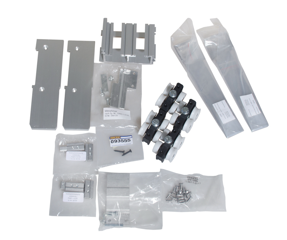 Дополнительный комплект Slimdrive SLT VP-Kit для 2-х и 4-х створчатых дверей (при ширине открывания