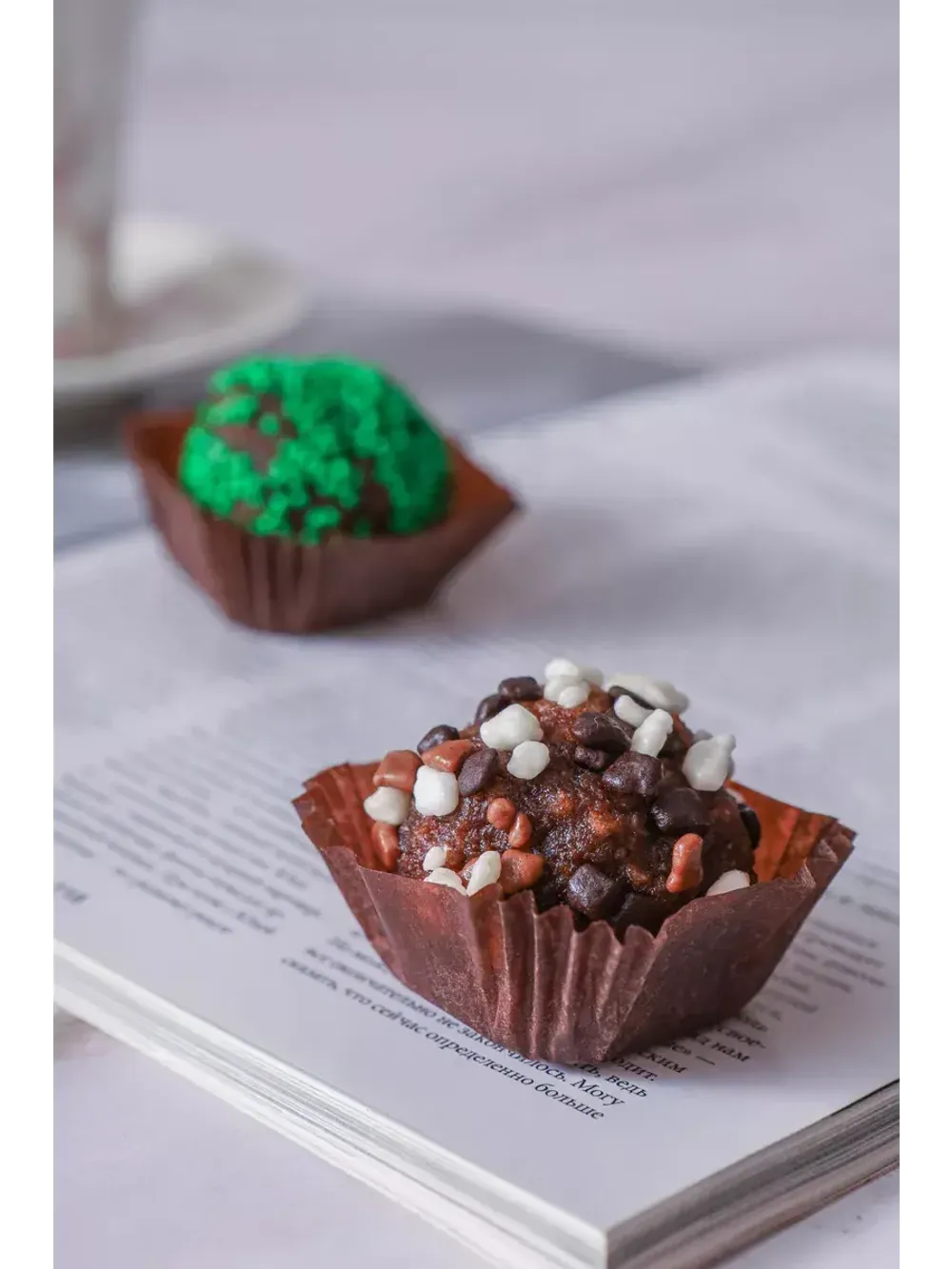 Конфеты пирожные подарочные, 5 шт.