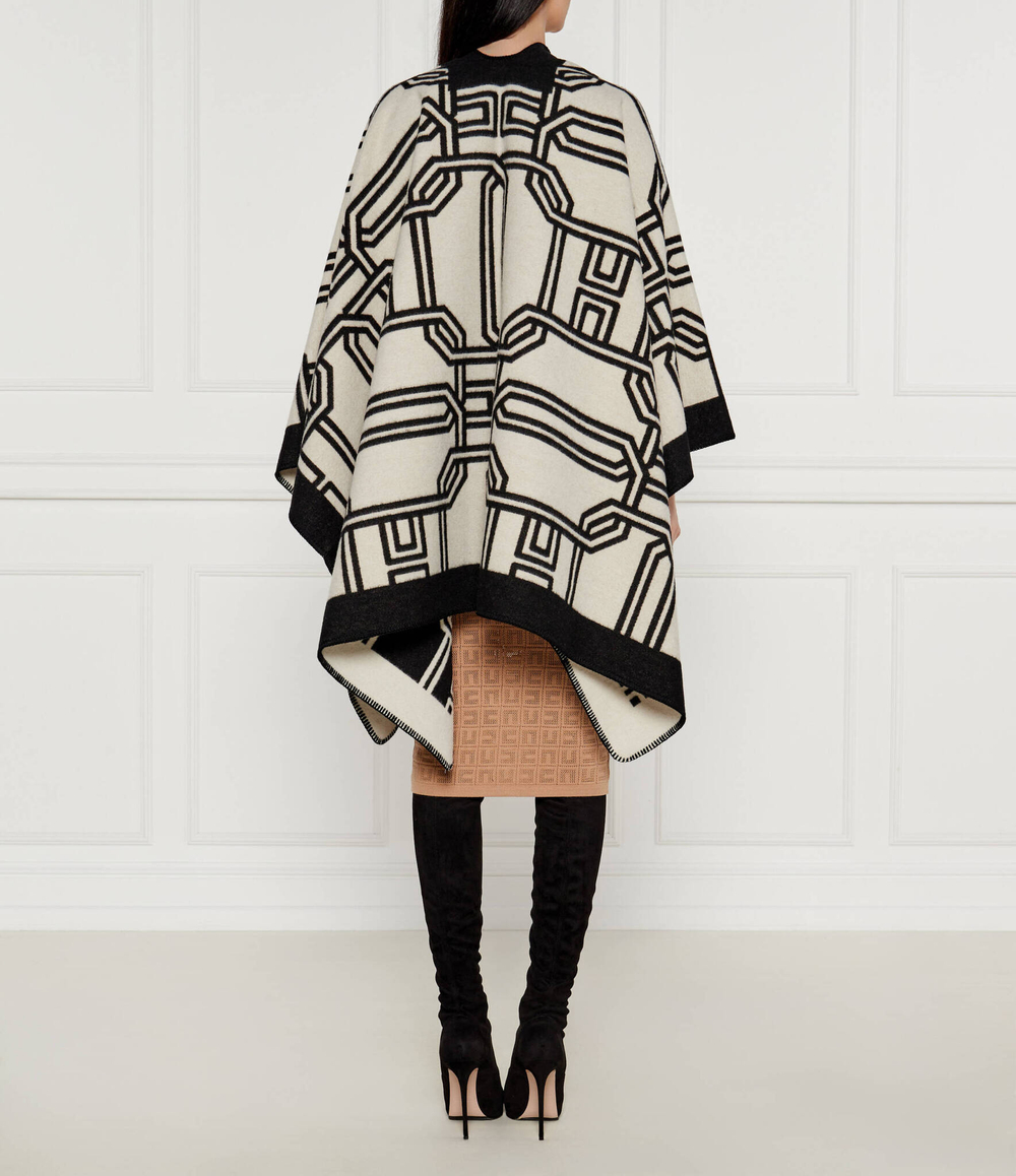 Пончо Elisabetta Franchi - черный(MT02F47E2)