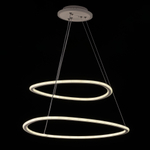 Citilux ТRIO CL215B060E LED Люстра подвесная с пультом Белая