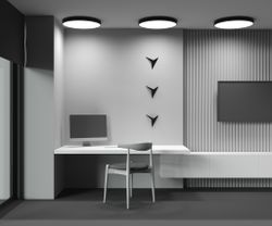 Светильник потолочный светодиодный Maytoni Zon C032CL-90W3K-RD-B