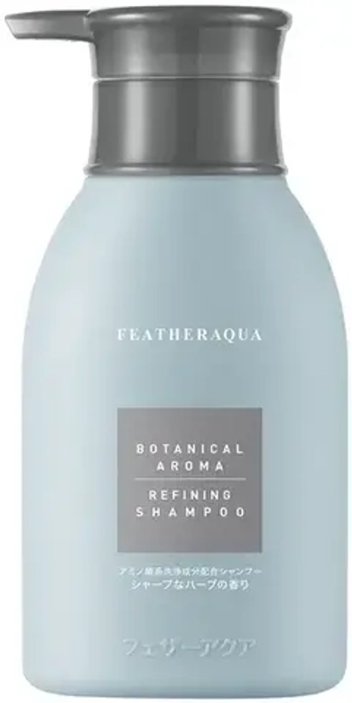 FEATHERAQUA Стимулирующий шампунь AMINO J5 Botanical Aroma Refining Shampoo J5, 280 мл