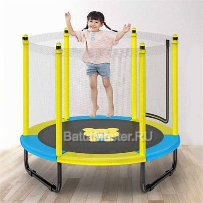 Батут с сеткой, диаметр 5 фт