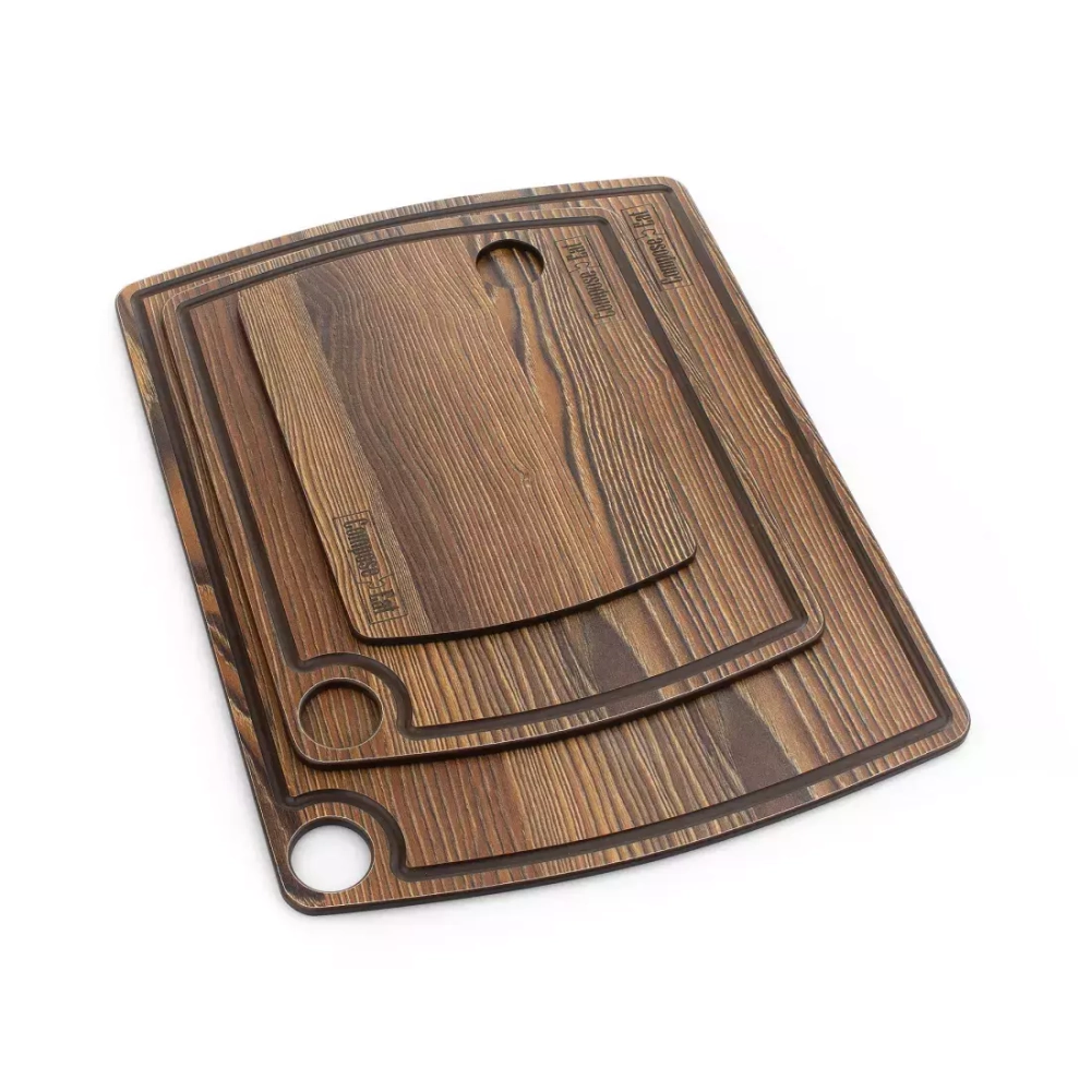 Доска разделочная c желобом 36х28см ComposeEat Fashion ясень рибейра