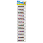 Блёстки в тубах Basir, серия "Звёздочки", для творческих работ, 7.5 см, 12 шт