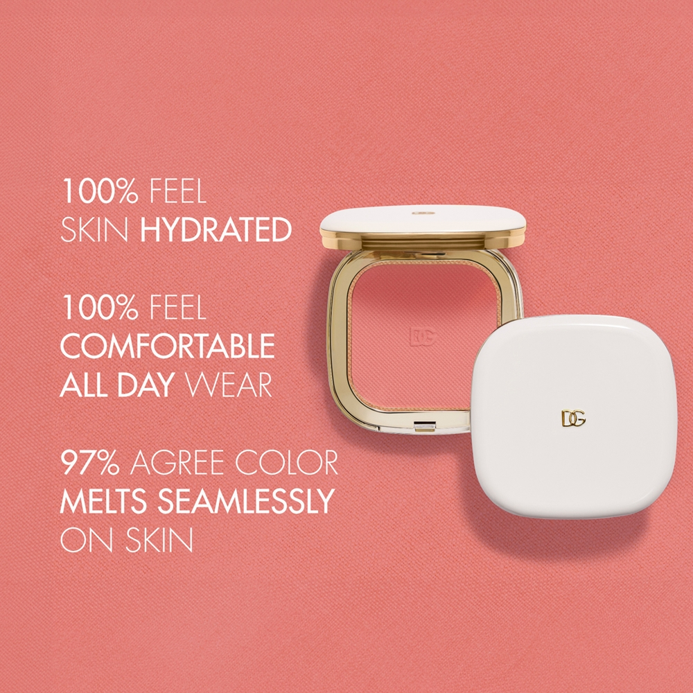 Dolce&Gabbana Classic Cheeks&Eyes Match - Румяна для щек оттенок 06 PLAYFUL ROSEWOOD, 8 g