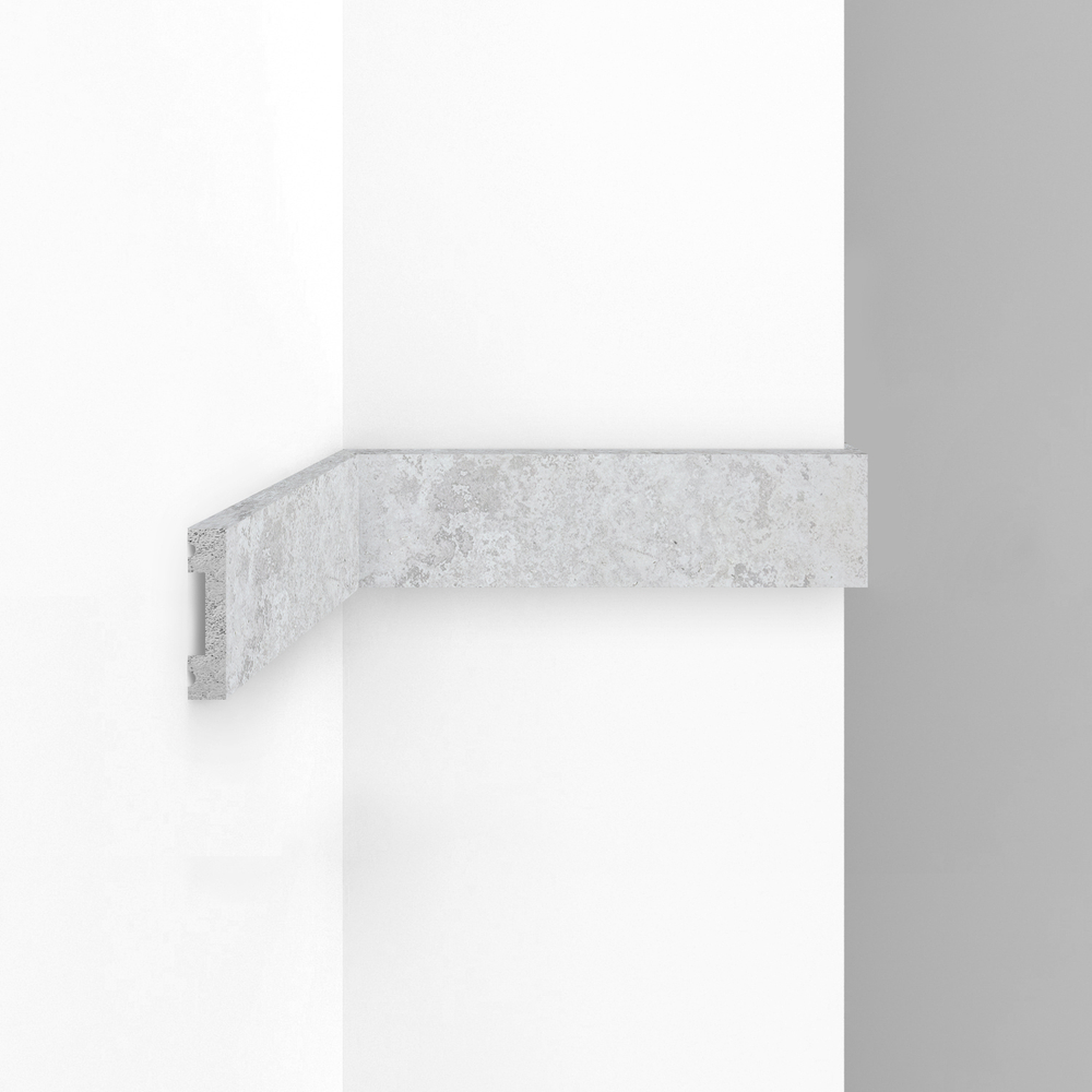 Плинтус Decomaster D162 D162-1619 ДМ Молдинг гладкий