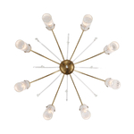 SL1401.303.08 Люстра подвесная ST-Luce Латунь/Латунь, Прозрачный E14 8*40W ЛЮМИНЕРА