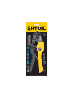 Пресс-клещи ПК-23+ матрица профиль овал 0.25-6.0кв.мм (03704) SHTOK 376211