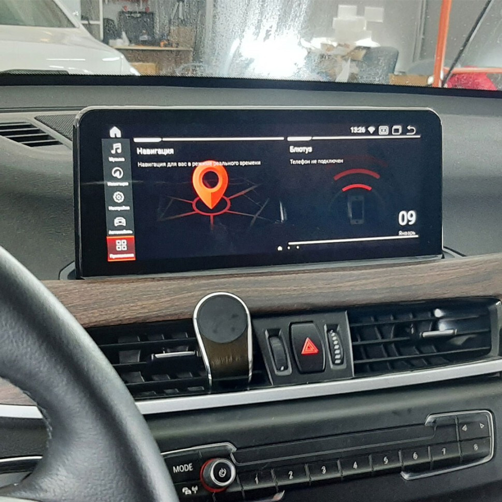 Магнитола BMW X1 F48, X2 F39 2017-2022 EVO - Radiola RDL-6509 монитор 10.25" на Android 13, 8+128Гб, CarPlay, 4G SIM-слот