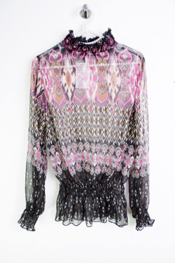 Блузка для стильного образа, визуально на 44 размер