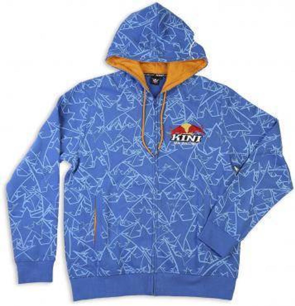 Толстовка KINI Red Bull Crowns Allover Zip Hoodie