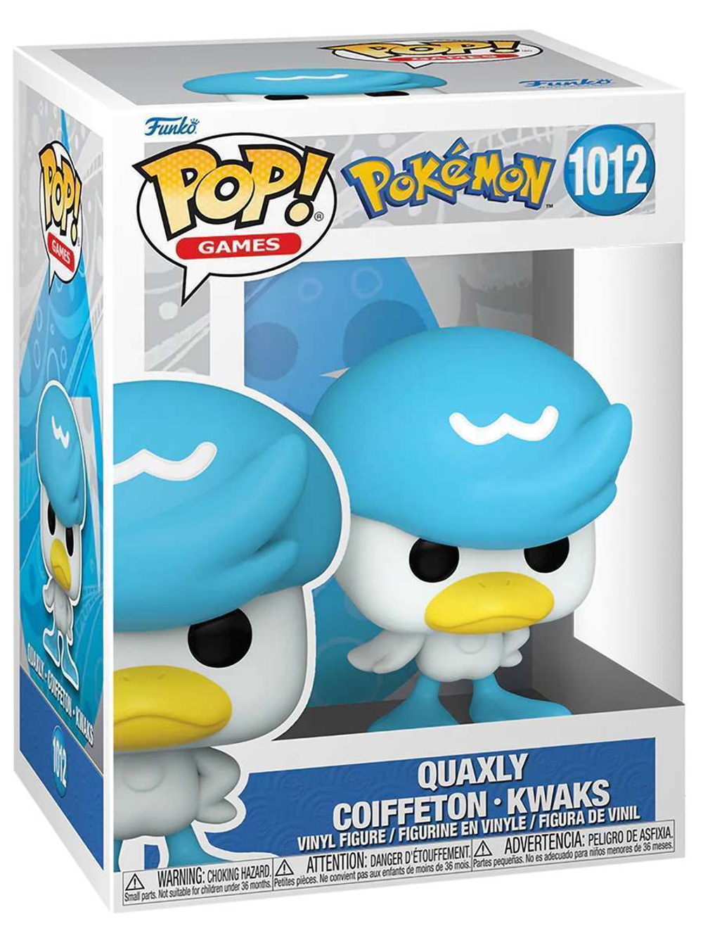Фигурка Funko POP! Games Pokemon Quaxly (EMEA) (1012) 85799