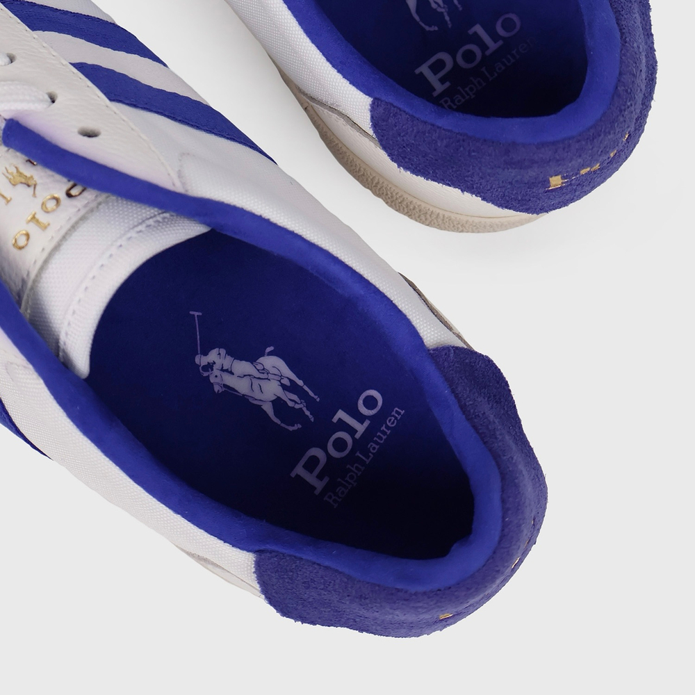 Кроссовки Polo Ralph Lauren Court VLC Blue / White