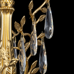 Citilux RITZ CL310082 Люстра хрустальная подвесная Золото