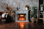 Каминокомплект Coventry Graphite Grey - Серый графит с очагом Jupiter FX New