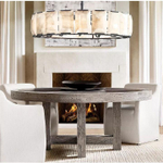 Подвесной дизайнерский светильник Harlow Crystal Round by Restoration Hardware