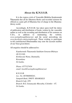 Nibbana-The Mind Stilled. Volume 6 | Ven Bhikkhu K Nanananda