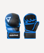 Перчатки INSANE MMA HYBRID, синий
