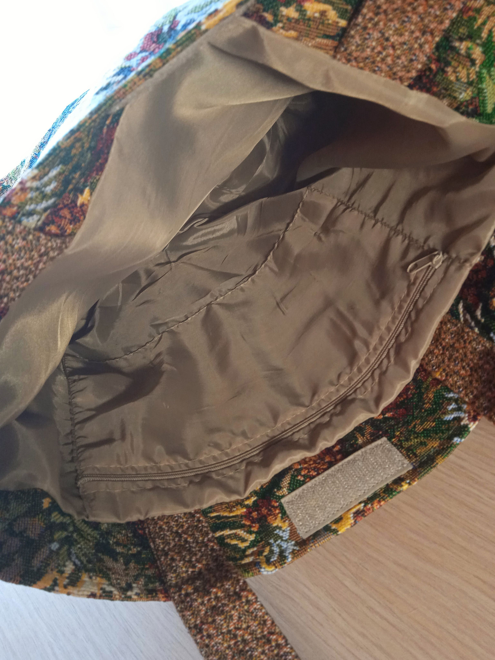 Гобеленовая сумка Рябина (39х39х12)