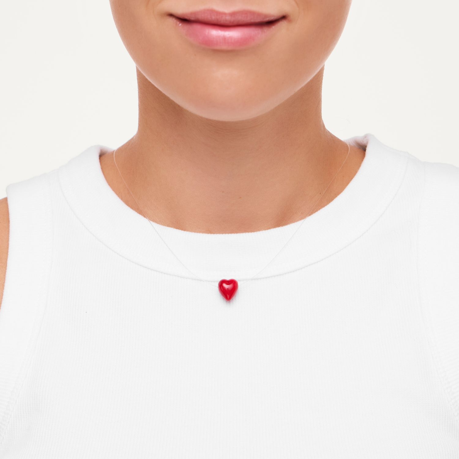 Колье Heart Of Glass Necklace