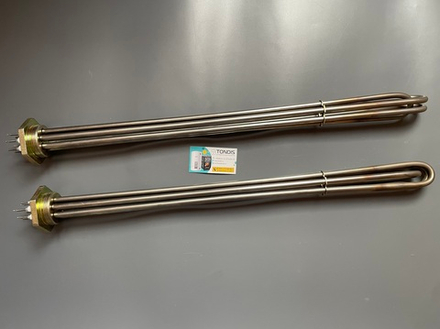 Блок ТЭНБ 18 кВт, 380В, нерж. сталь, фланец G2"(59 мм.)