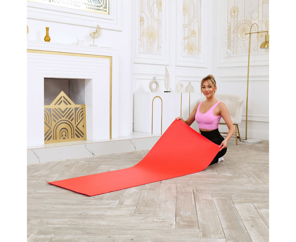 Коврик для фитнеса и йоги DFC Yoga 173x61x0,4 см