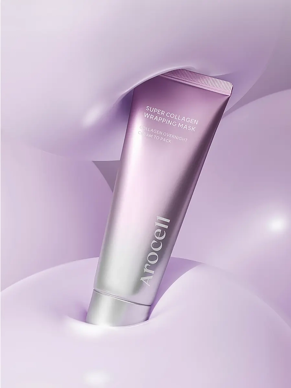 Arocell Коллагеновая маска-плёнка для сияния и гладкости кожи Super Collagen Wrapping Mask 80 гр