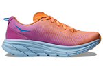 HOKA ONE ONE Rincon 3 comfortable all-match fabric leather non-slip wear-resistant breathable low-top running shoes women's orange purple