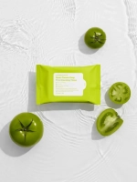 Sungboon Editor Очищающие салфетки для снятия макияжа Green Tomato Deep Pore Cleansing Tissue 10 шт