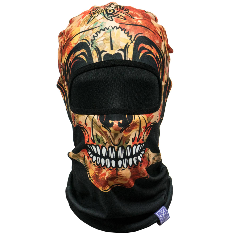 Балаклава Flavour ARC SKULL PANSIES