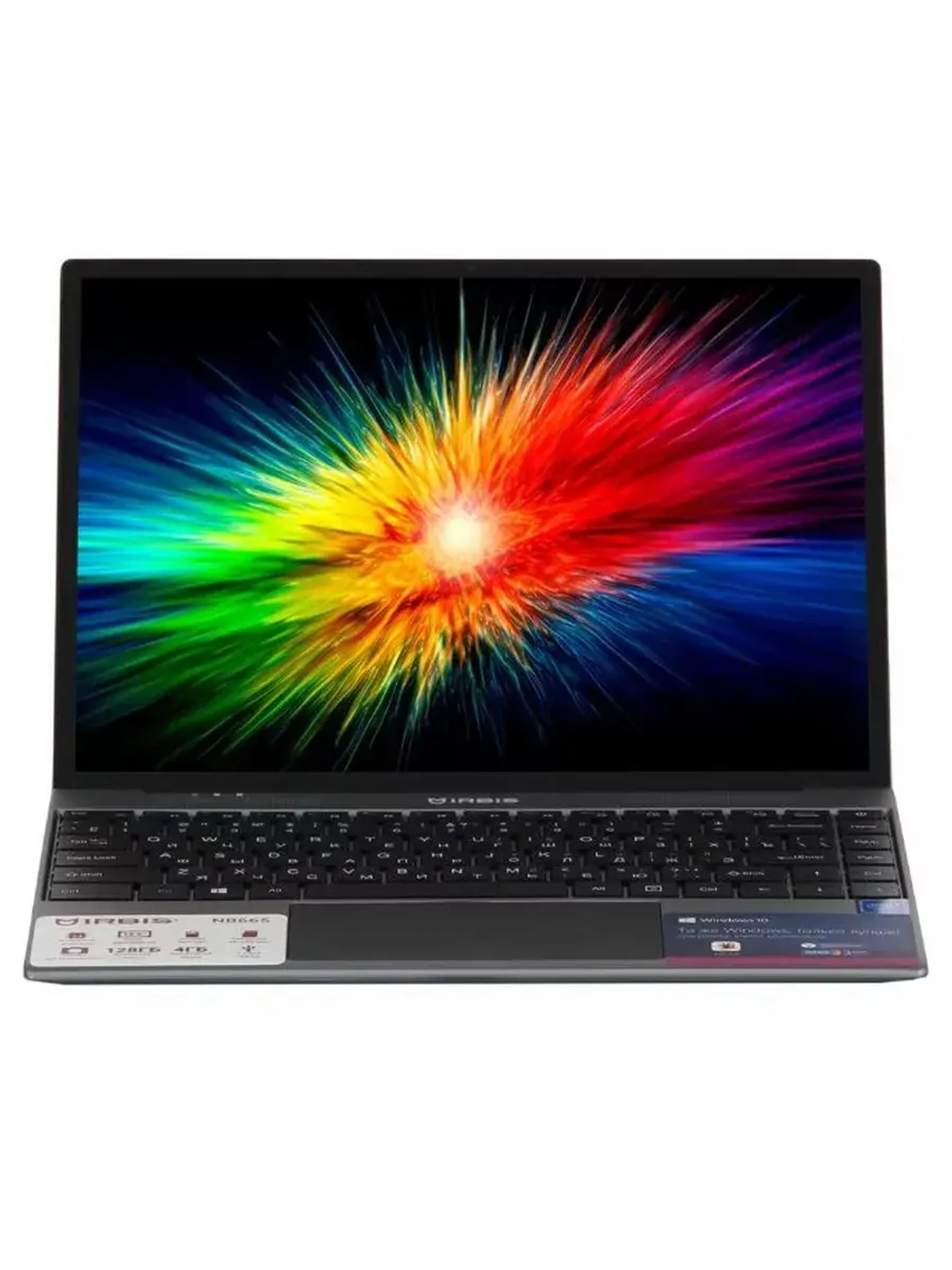 13,5" Ноутбук NB665 HD GRAY Windows 10 Pro