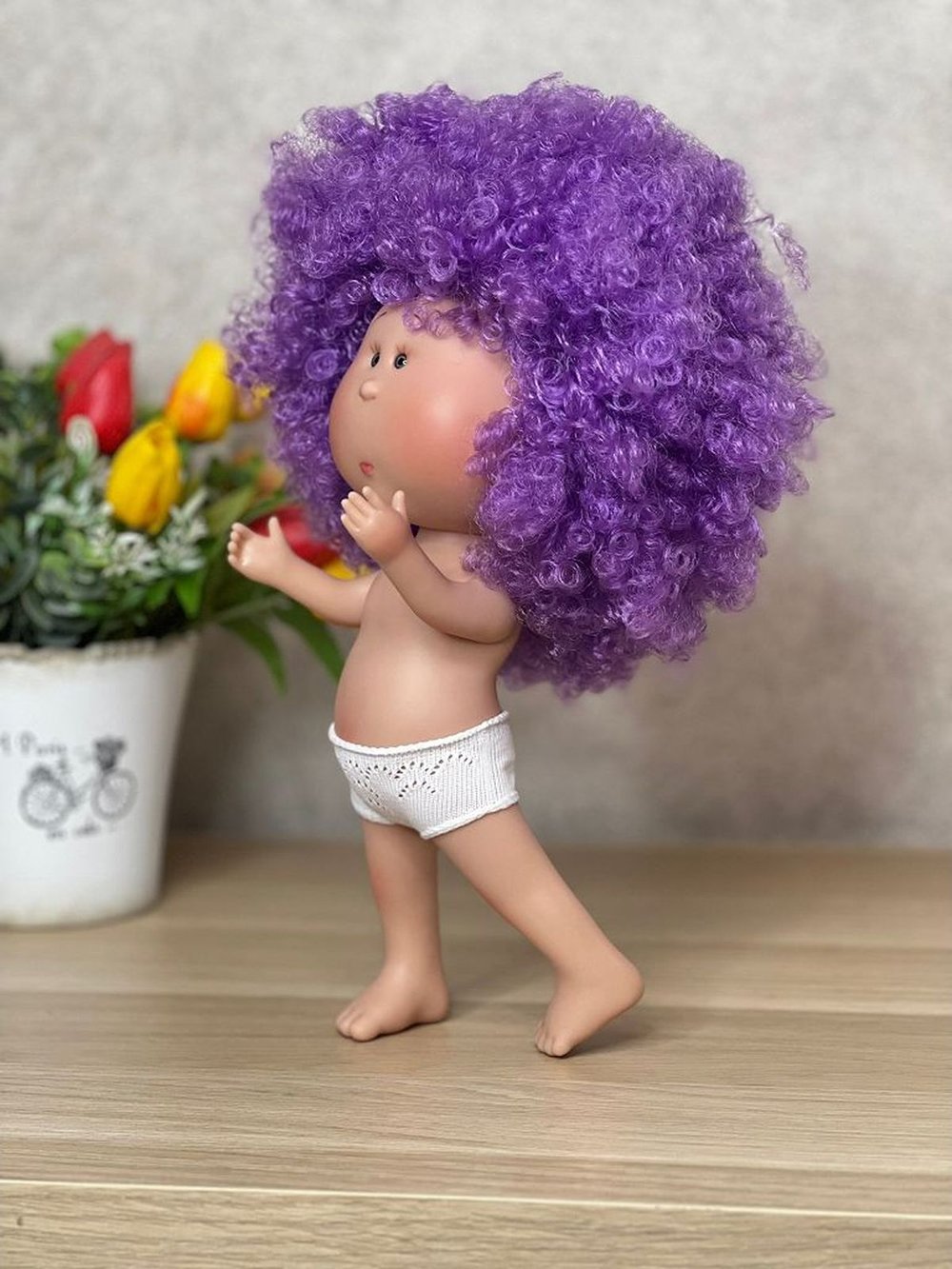 Кукла Nines виниловая 30см MIA без одежды (3000W43)