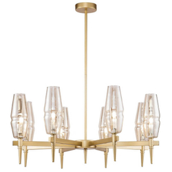 Люстра на штанге Maytoni H002PL-08G