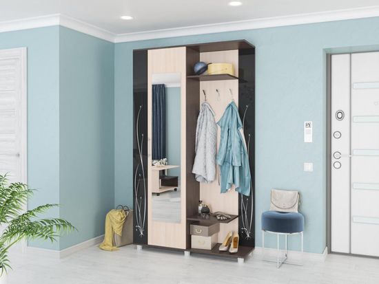 Прихожая ИРМА-2 венге / дуб молочный