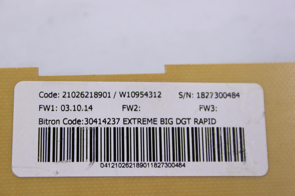 Модуль индикации 21026218901 FW1:03.10.14 стиральной машины Indesit