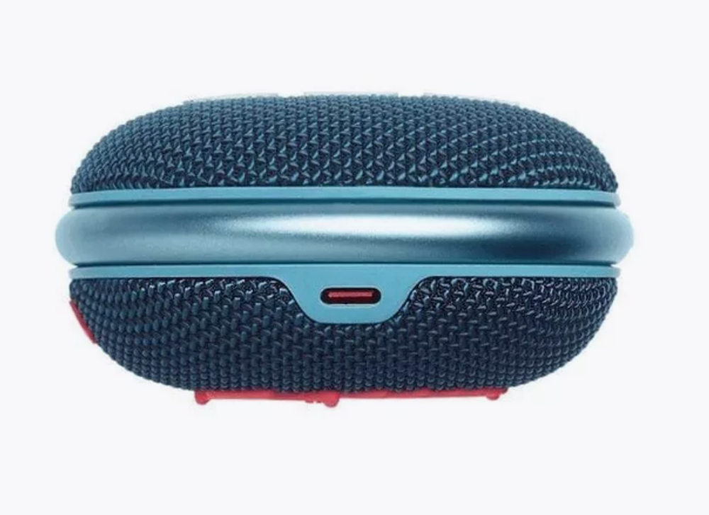 Портативная колонка JBL Clip 4 CLIP, беспроводная, Bluetooth, время автономной работы 10 ч синий/розовый