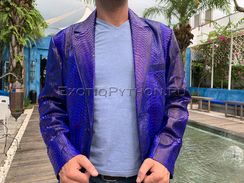 Пиджак из кожи питона JT-83