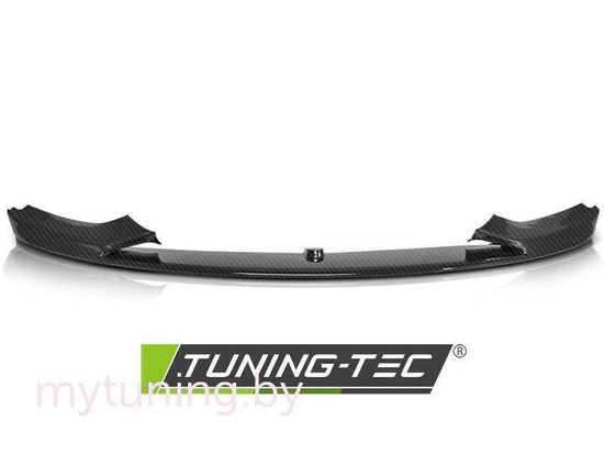 Спойлер бампера переднего для BMW 4 F32 / F33 / F36 (13-...) под карбон в стиле M-Performance