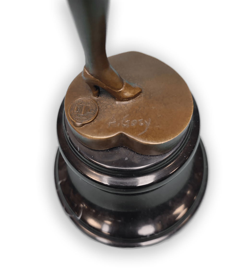 Affortunato GORY Танцовщица " Мулен Руж"/Moulin Rouge. Бронза, литье