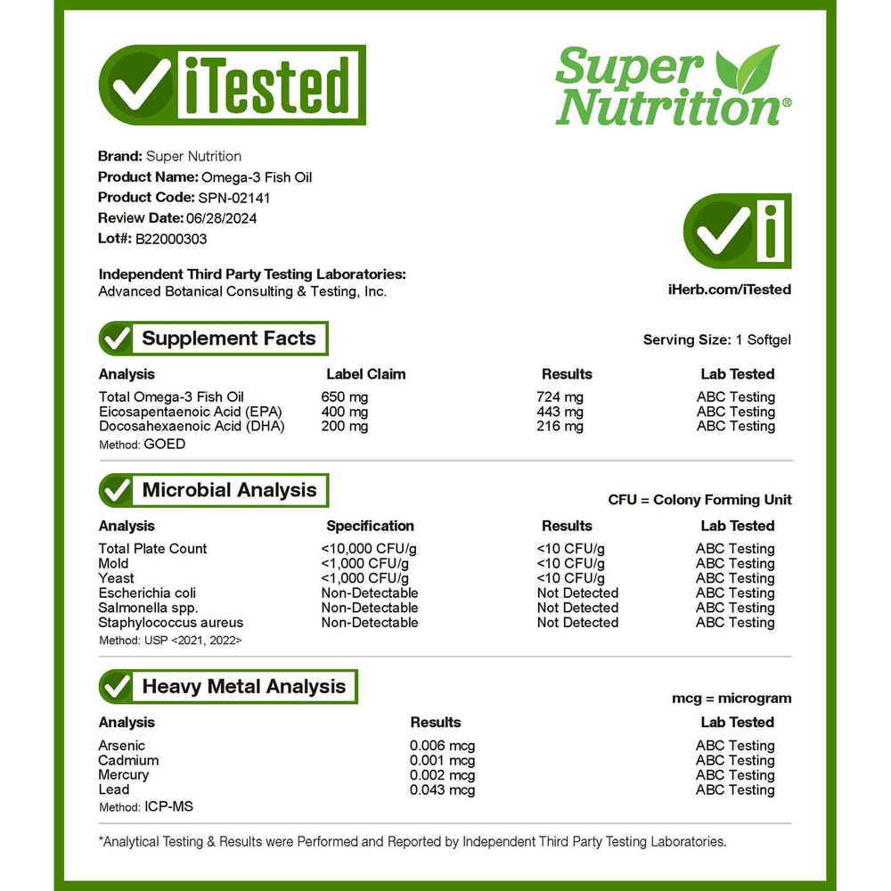 Super Nutrition, рыбий жир с омега-3, триглицерид Vivomega, 1000 мг, 240 рыбных капсул