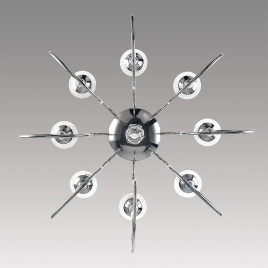 8032/8 CLASSI LN25 20 хром, металл/хрусталь Люстра подвесная Е14 8*40W 220V LAOKA