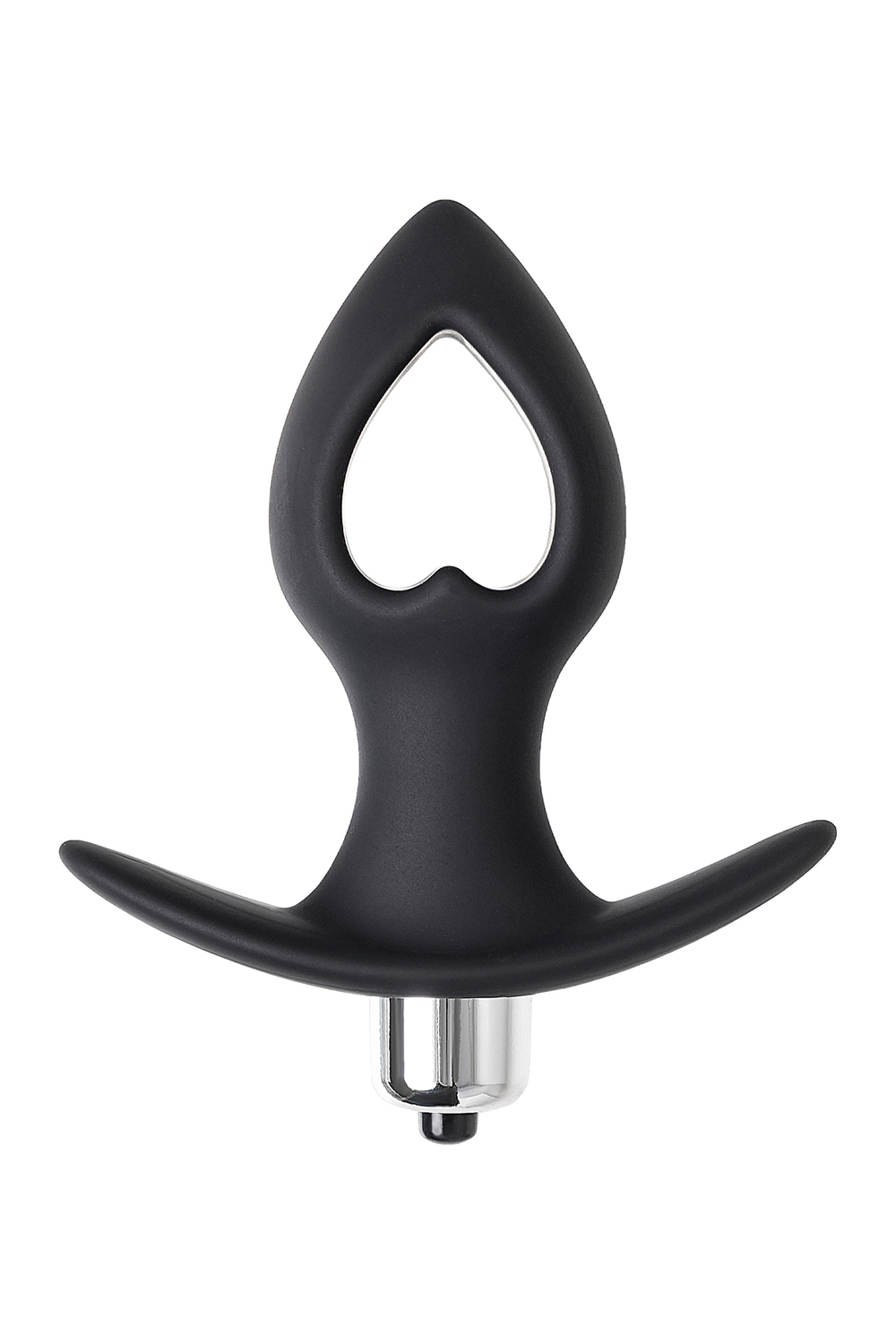 Анальная вибровтулка-расширитель POPO черная 10 см