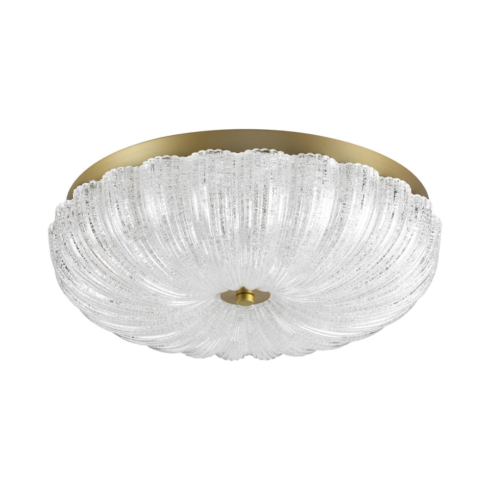 7719/48L PIKO LED SN 567 Светильник металл/стекло/прозрачный/золотой LED 48Вт 3000-6500K D400 IP20 пульт ДУ TESORO