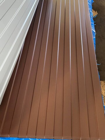 Коричневый профлист (Ral 8017)