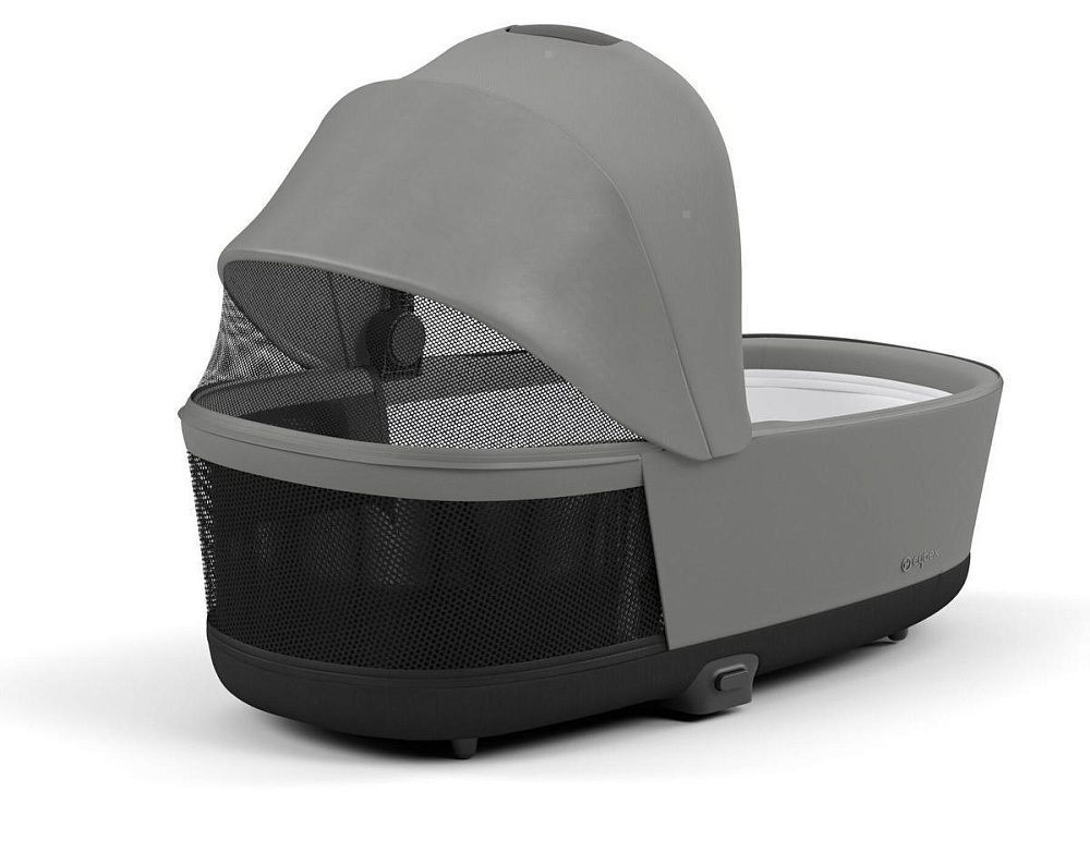 Коляска 3 в 1 Cybex Priam IV Rosegold complete и автокресло Aton S2 i-Size Ocean Blue Mirage Grey